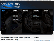 Tablet Screenshot of desguacesleiro.com